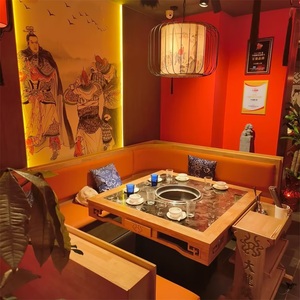 โต๊ะรับประทานอาหารไร้ควันพร้อมระบบกรองอากาศขั้นสูง สำหรับบาร์บีคิวและหม้อไฟ ใช้ได้ทั้งในเชิงพาณิชย์และที่บ้าน - Product Image 4