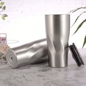 Custom Logo 30 oz 20 oz Beer Stainless Steel <b>Double</b> <b>Wall</b> Twisty Tumbler Insulated Vacuum 20oz 30oz Travel Coffee Mug with Lid - Product Image 5