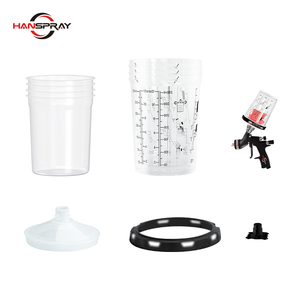 Phụ kiện sửa chữa thân xe 600ml pistola de pintar và cốc sơn với chất lượng cao nhất để sơn - Product Image 6