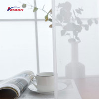 ARODDY Rideau Voilage Moderne Marocain en Tissu Filtrant à Plis en S pour Fenêtre en Lin Léger