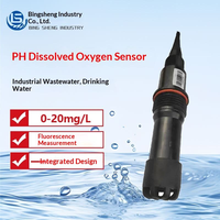 Sonda Digital 3 en 1 para Medir pH, Oxígeno Disuelto y Temperatura, BSK-PD-100, para Aguas Residuales, Agua de Mar, Acuicultura, Calidad del Agua