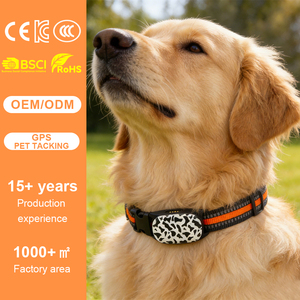 <span class=keywords><strong>Collier</strong></span> <span class=keywords><strong>GPS</strong></span> pour <span class=keywords><strong>chien</strong></span> Qcool, dispositif de positionnement numérique pour animaux de compagnie, <span class=keywords><strong>puce</strong></span> de navigation, récepteur de signal, rappel d'urgence, luminescence extérieure, étanche - Product Image 1