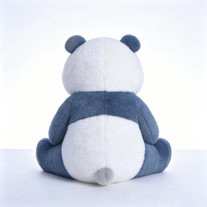 Customized <b>Panda</b> stuffed animal, Blue <b>panda</b> plush, Sitting <b>panda</b> plushie, Cute <b>panda</b> stuffed <b>toy</b> - Product Image 4