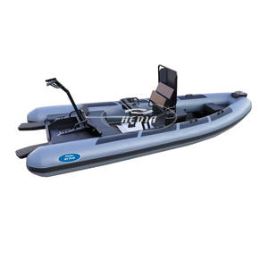 CE 18ft Bote เด Pesca Deportiva อลูมิเนียมฮัลล์ซี่โครง560เรือที่มีรถพ่วง - Product Image 1