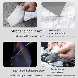 Self Adhesive Butyl Waterproof Tape Strong Leak Repair <strong>Seal</strong> for Various Metal Surfaces Roof <strong>Gutter</strong> Downpipe Shed - Product Image 4