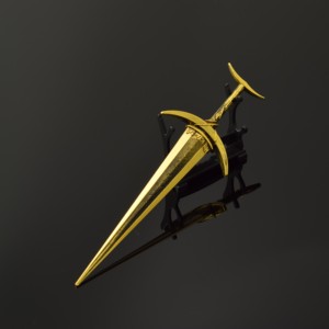 Épée Métallique <span class=keywords><strong>Elden</strong></span> <span class=keywords><strong>Ring</strong></span> Golden Law Big Sword 22cm 89g – Artisanat Métallique de Haute Qualité, Épée de Jeu Sûre pour Enfants, Collection Cosplay - Product Image 3