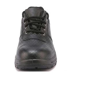 Chaussures de sécurité en cuir pour hommes de qualité export, semelle antidérapante en PU pour travaux de construction, disponibles en grande quantité - Product Image 3