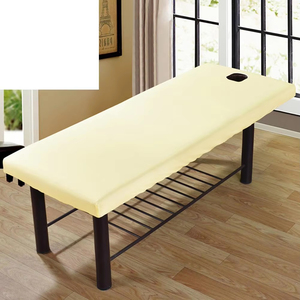 Yeni güzellik salonu masaj elastik yatak örtüsü yüksek streç düğün otel doğum günü masa örtüsü büfe bez masa seti Deco - Product Image 5