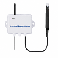 Capteur d'azote ammoniacal NH3-N, transmetteur de qualité de l'eau RS485 Modbus pour le traitement des eaux usées