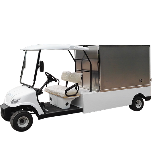 Utility 2 Seats Customized 2 Person Dc Motor Mini Truck Electric 4Wheel Cargo Electric Van