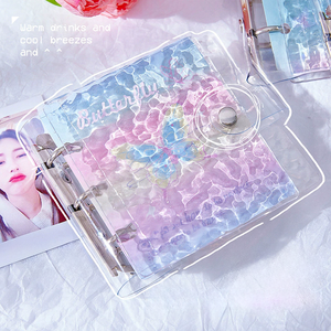Album photo Kpop à 40 pochettes, effet dégradé de couleur, format 3 pouces, en acrylique à feuilles mobiles, motif vague d'eau, mini album photo, vente chaude - Product Image 4