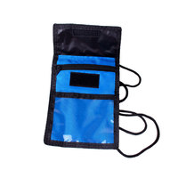 Logo personnalisé d'usine 400D Oxford tissu médecins et infirmières porte-badge d'identification avec lanière sac de carte d'identité universel en Nylon