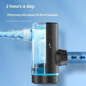 Lâmpada de Esterilização para Aquário Ultravioleta UV Desinfecção Submersível 5W/10W Filtro Pequeno Especial para Purificação de Água - Product Image 4