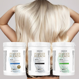 Produits de Salon Professionnels Nourrissants Réparateurs Crème Décolorante Cheveux Abîmés Teinture Couleur Marque Privée <span class=keywords><strong>Poudre</strong></span> Décolorante - Product Image 1