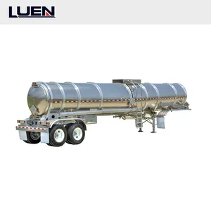 LUEN Utility 5x8不锈钢燃油Cng油箱拖车和沥青油罐车待售