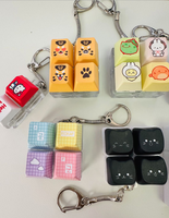 Custom Mechanical Keyboard Key Profile OEM PBT Keycaps Custom Print Backlit Engraved Single Keycaps