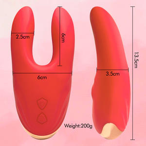 Alat Pijat Payudara Baru, Vibrator Payudara, Penjepit Dada, Stimulasi Klitoris, Alat Masturbasi Wanita Pria untuk Mengajari Seks Dewasa - Product Image 5