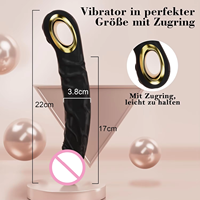 Ensemble de vibromasseurs pour femmes, 10 modes de vibration, silicone rechargeable, 100% étanche, stimulateur du clitoris et du point G