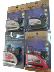 Blocco allarme <span class=keywords><strong>moto</strong></span> <span class=keywords><strong>Scooter</strong></span> elettrico a disco freno antifurto serratura impermeabile 110db blocco allarme ruota - Product Image 6