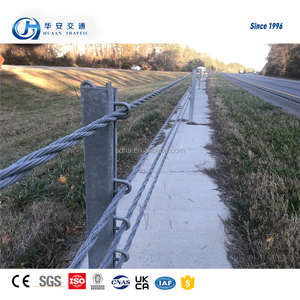 Cavo autostradale Guardrail filo fune barriera di sicurezza flessibile cavo Guardrail sistema di barriera - Product Image 6
