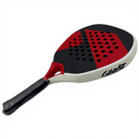 Raquette de padel professionnelle en fibre de carbone 12K, géométrie hybride, surface ultra-brillante, service OEM/ODM, légère, pour femmes, best-seller