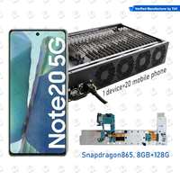 Sistema de Granja de Celulares Instantáneo con Placa Base Galaxy para Recogida de Teléfonos