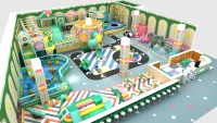 Equipo de Juego con Certificación CE, Materiales Ecológicos, Seguridad Infantil, Construcción Duradera, Área de Juegos Interior Comercial de Alto Tráfico