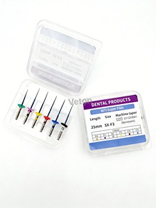 ملفات علاج جذور الأسنان الدوارة الزرقاء المُفعلة بالحرارة لإجراءات طب الأسنان الدقيقة وعلاج قنوات الجذور - Product Image 1