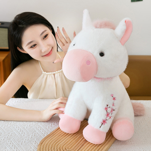 Venta al por mayor <span class=keywords><strong>de</strong></span> alta calidad <span class=keywords><strong>de</strong></span> dibujos animados Arco Iris unicornio animales <span class=keywords><strong>de</strong></span> peluche juguetes <span class=keywords><strong>Pony</strong></span> muñeca <span class=keywords><strong>para</strong></span> <span class=keywords><strong>niñas</strong></span> - Product Image 2