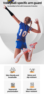 แผ่นป้องกันแขนสำหรับวอลเลย์บอลผู้ใหญ่ แบบแห้งเร็ว ป้องกันแบคทีเรีย ระบายอากาศได้ดี พร้อมปลอกแขนแบบรัดกระชับ - Product Image 2