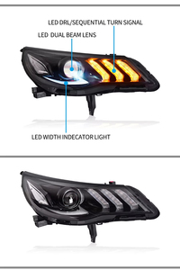 สำหรับเชฟโรเลต มาลิบู XL ปี 2016 2017 2018 ไฟหน้า ไฟซีนอน ไฟหน้า LED DRL ไฟส่องสว่างกลางวัน - Product Image 6