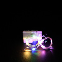 Guirlandes lumineuses décoratives pour boîte cadeau LED, s'allume automatiquement à l'ouverture du couvercle, lumières féériques décoratives de Noël pour emballages de cadeaux de Noël