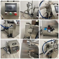 Henwi Semi Automatic 1 oder 2 Düsen Zahnradpumpe füller Shampoo Körper creme Lotion Seife Motoröl Abfüllung Füll maschine