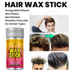 Cera para Cabello Vegana de Fijación Fuerte de Marca Privada, Cera Texturizante para Control de Bordes, Cera para Peinar Profesional - Product Image 3