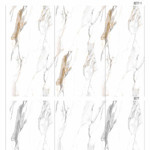 Panneaux muraux en PVC ignifuges certifiés CE, <span class=keywords><strong>prix</strong></span> d'usine, 1220*2440mm, imitation marbre UV, pour la décoration intérieure - Product Image 2