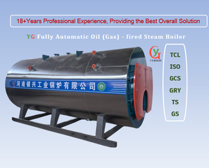 Pequeña caldera de vapor de tubo de fuego horizontal automática generadores de vapor de <span class=keywords><strong>gas</strong></span> de 60 HP bajo eléctrico para industrial - Product Image 3