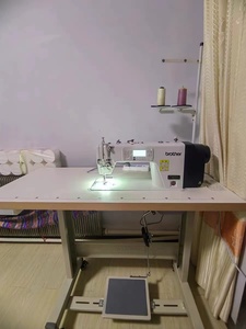 Originale fratello di seconda mano 7180A computerizzato punto dritto macchina con servomotore AC industriale macchina da cucire - Product Image 3