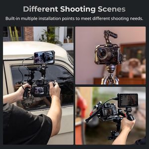 กรงปล่อยด่วนขนาดเล็กสำหรับ <span class=keywords><strong>LUMIX</strong></span> <span class=keywords><strong>GH7</strong></span>/GH6กรงกล้องสไตล์รองเท้าเย็นสไตล์ hawklock ที่จดสิทธิบัตร - Product Image 5