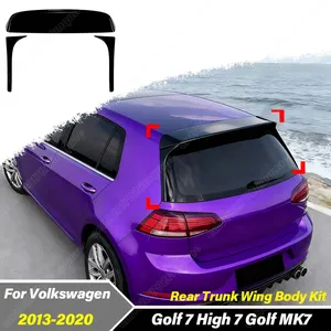 Alerón Fijo Lateral Trasero para Ventana de Coche, Kit de Carrocería para Golf 7 High 7 MK7 2013 2014 2015 2016 2017 2018 2019 2020 - Product Image 1