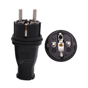 Enchufe Eléctrico Industrial de Goma de 16A 250V para Francia, Suministros del Fabricante - Product Image 1