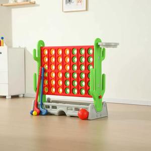 Jeu <span class=keywords><strong>d</strong></span>'échecs 4 ou 5 <span class=keywords><strong>en</strong></span> ligne pour enfants, ensemble de jeu éducatif interactif parent-enfant, jeu de société familial <span class=keywords><strong>d</strong></span>'<span class=keywords><strong>intérieur</strong></span> pour usage domestique - Product Image 4
