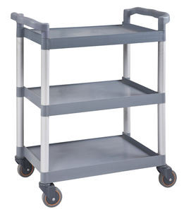 <span class=keywords><strong>Chariot</strong></span> <span class=keywords><strong>de</strong></span> cuisine commercial pliable à <span class=keywords><strong>3</strong></span> niveaux en plastique et acier inoxydable, équipement <span class=keywords><strong>de</strong></span> restauration, marque YD, modèle YD001 - Product Image 1