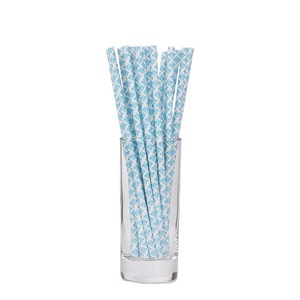 European Style Paper <b>Straws</b> Disposable Biodegradable <b>For</b> Party <b>Drinks</b> Milk Tea Birthday Decorations - Product Image 5
