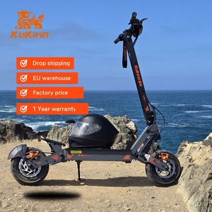 สกู๊ตเตอร์พับได้รุ่นใหม่ KuKirin G4 พร้อมแผ่นกันน้ำกระเซ็น IPX7 ระบบเบรกดิสก์คู่ จอแสดงผลอัจฉริยะ แบตเตอรี่ลิเธียม 60V - Product Image 1