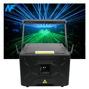 Projetor de laser exterior 40kpps de 10w, equipamento para mostrador laser, projetor de animação