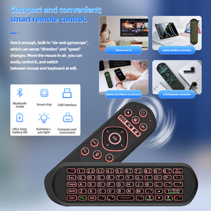X6 Universal-Fernbedienung 2,4G Bluetooth Kabellose G10S Air Mouse Wiederaufladbar für Android TV Box PC Projektor MX3 Fernbedienung - Product Image 2