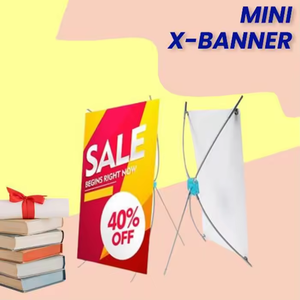 Commercio all'ingrosso portatile Mini X Banner Roll up espositore per promozioni pubblicitarie espositive retrattili - Product Image 5