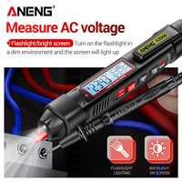 Multimètre numérique A3006, testeur de tension AC/DC professionnel 4000 points, 600V, type stylo, haute précision, indicateur de batterie faible