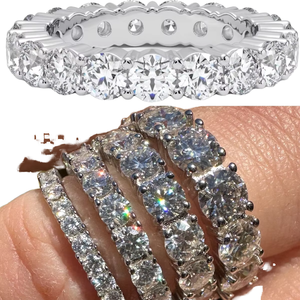 Bague de fiançailles en diamant ovale cultivé en laboratoire Multishape, or blanc massif 14k 18k, bijoux fins tendance unisexes - Product Image 1