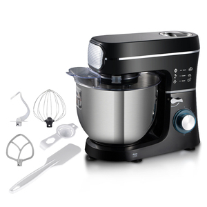 Máquina mezcladora de alimentos eléctrica para electrodomésticos con tazón de mezcla y gancho de masa para mezclar pasteles - Product Image 4